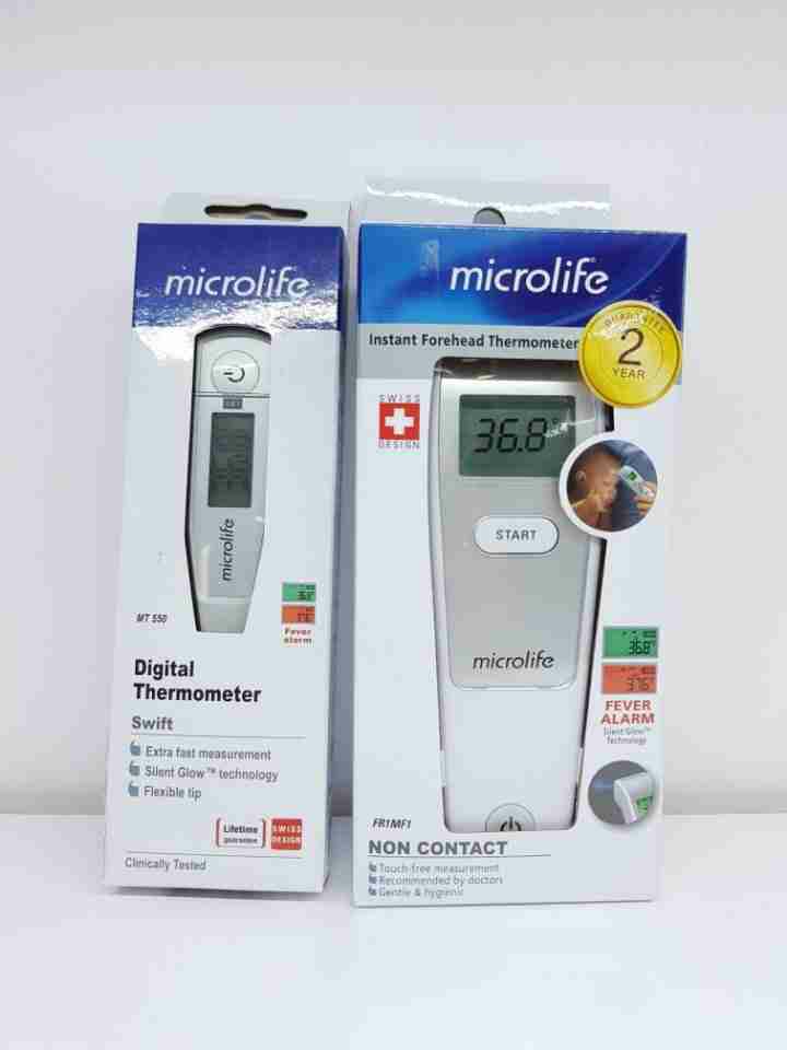 Nhiệt kế hồng ngoại đo Trán Microlife FR1MF1