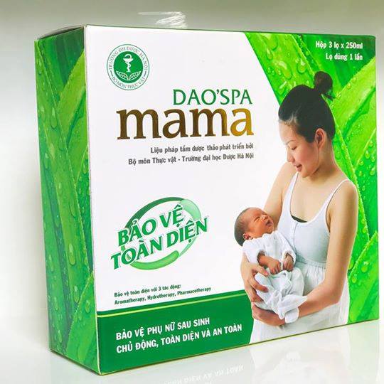 Nước tắm thảo dược Dao's Mama